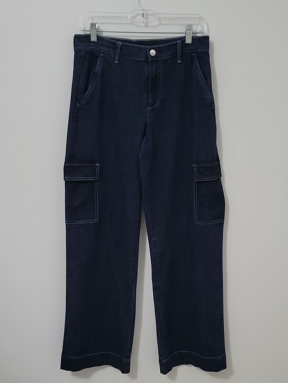 Joe's Jeans Dark Wash Cargo Jeans, Size 29